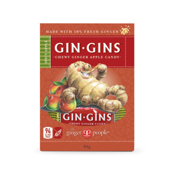 Gin Gins - Apple Ginger Chews Candy